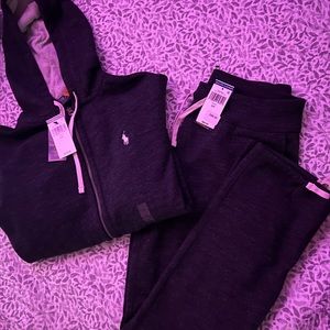 SOLD ON MERCARI ACCOUNT !! Polo sweatsuit